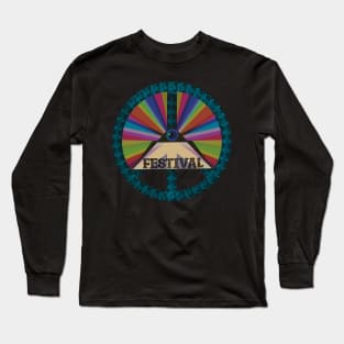 Festival Peace Long Sleeve T-Shirt